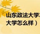 山東政法大學(xué)2022年錄取分?jǐn)?shù)線（山東政法大學(xué)怎么樣）