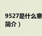 9527是什么意思（說一說9527是什么意思的簡介）