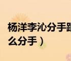 楊洋李沁分手跟林雨申有關(guān)嗎（楊洋李沁為什么分手）