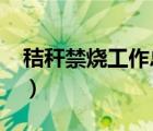 秸稈禁燒工作總結2020（秸稈禁燒工作總結）