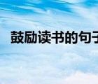 鼓勵(lì)讀書(shū)的句子有哪些（鼓勵(lì)讀書(shū)的句子）