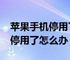 蘋果手機(jī)停用了怎么辦?視頻教學(xué)（蘋果手機(jī)停用了怎么辦）