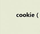 cookie（說一說cookie的簡介）