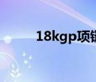 18kgp項鏈是什么意思（18kgp）