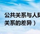 公共關(guān)系與人際的區(qū)別（簡述公共關(guān)系與人際關(guān)系的差異）