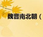 魏晉南北朝（說一說魏晉南北朝的簡(jiǎn)介）