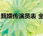 甄嬛傳演員表 全部演員介紹（甄嬛傳演員表）