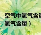 空氣中氧氣含量低于多少時(shí)人會(huì)缺氧（空氣中氧氣含量）