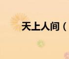 天上人間（說一說天上人間的簡(jiǎn)介）