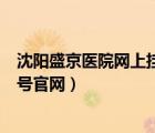 沈陽盛京醫(yī)院網(wǎng)上掛號官網(wǎng)app（沈陽盛京醫(yī)院網(wǎng)上預約掛號官網(wǎng)）