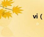vi（說(shuō)一說(shuō)vi的簡(jiǎn)介）