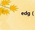 edg（說一說edg的簡介）