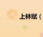 上林賦（說一說上林賦的簡介）