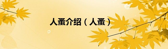 人蚤介紹（人蚤）