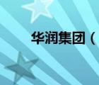 華潤集團(tuán)（說一說華潤集團(tuán)的簡介）