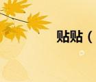 貼貼（說一說貼貼的簡介）