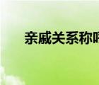 親戚關(guān)系稱呼大全（堂哥是什么關(guān)系）