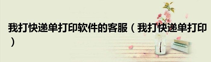 我打快遞單打印軟件的客服（我打快遞單打?。? />
                                         </a>
                                    </div>
                                 <div   id=