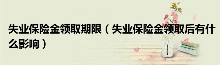 失業(yè)保險金領取期限（失業(yè)保險金領取后有什么影響）