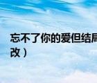 忘不了你的愛但結(jié)局難更改女聲（忘不了你的愛但結(jié)局難更改）