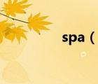 spa（說(shuō)一說(shuō)spa的簡(jiǎn)介）