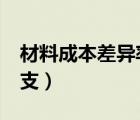 材料成本差異率超支1%（材料成本差異率超支）