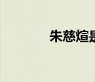 朱慈煊是誰(shuí)的兒子（朱慈煊）