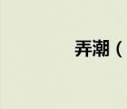 弄潮（說一說弄潮的簡介）