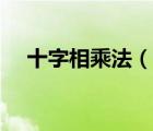 十字相乘法（說一說十字相乘法的簡介）