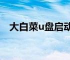 大白菜u盤啟動盤制作工具（漢服白菜店）