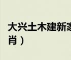 大興土木建新家猜動物（大興土木建家園打一肖）