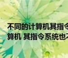 不同的計(jì)算機(jī)其指令系統(tǒng)也不相同這主要取決于（不同的計(jì)算機(jī) 其指令系統(tǒng)也不同 這主要取決于(不懂別進(jìn)  )）