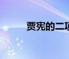賈憲的二項式展開系數(shù)表（賈憲）