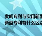 發(fā)明專利與實用新型專利有著嚴格的區(qū)別（發(fā)明專利和實用新型專利有什么區(qū)別 尤其申請的時候）