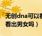 無(wú)創(chuàng)dna可以看出男女嗎孕婦（無(wú)創(chuàng)dna可以看出男女嗎）