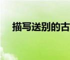 描寫送別的古詩詩句（描寫送別的古詩）