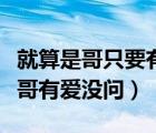 就算是哥只要有愛就沒問題對吧那集（就算是哥有愛沒問）