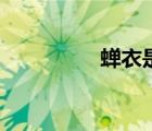 蟬衣是什么意思（蟬衣）