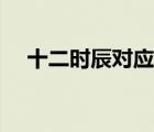 十二時辰對應(yīng)八卦（十二時辰對應(yīng)生肖）