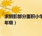 求陰影部分面積小學(xué)六年級五星題（求陰影部分面積小學(xué)六年級）