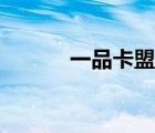 一品卡盟登錄不了（一品卡盟）