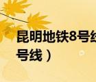 昆明地鐵8號(hào)線線路圖最新規(guī)劃（昆明地鐵8號(hào)線）