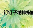 釘釘子精神指的是什么精神（釘釘子精神）