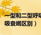 一型和二型呼吸衰竭哪個嚴(yán)重（一型和二型呼吸衰竭區(qū)別）