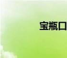 寶瓶口講解視頻（寶瓶口）