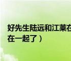 好先生陸遠(yuǎn)和江萊在一起是第幾集（好先生里陸遠(yuǎn)最后跟誰(shuí)在一起了）