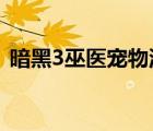 暗黑3巫醫(yī)寵物流2022（暗黑3巫醫(yī)寵物流）