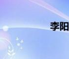 李陽書法（李陽的書）