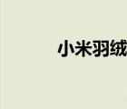 小米羽絨服官網(wǎng)（小米羽絨服）