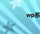 wp系統(tǒng)軟件（wp系統(tǒng)）